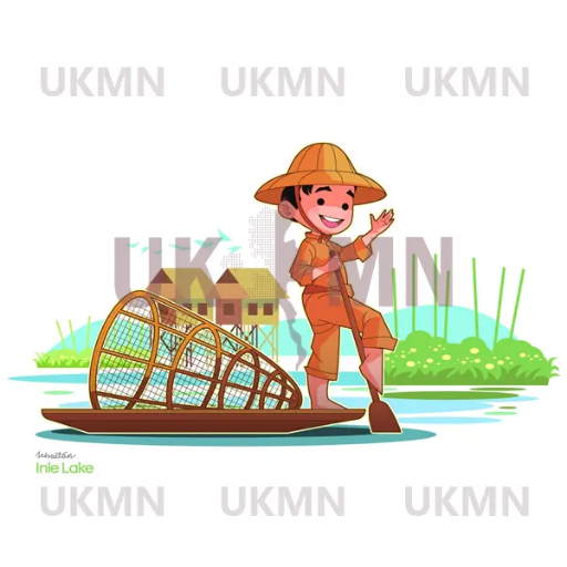 Leg-Rowers at Inle Lake